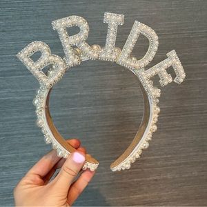 Bride Pearl Headband